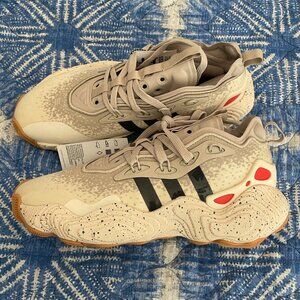 New NNB Adidas Trae Young 3 Wonder Beige Mens Boys Sneaker Size 6.5 Basketball